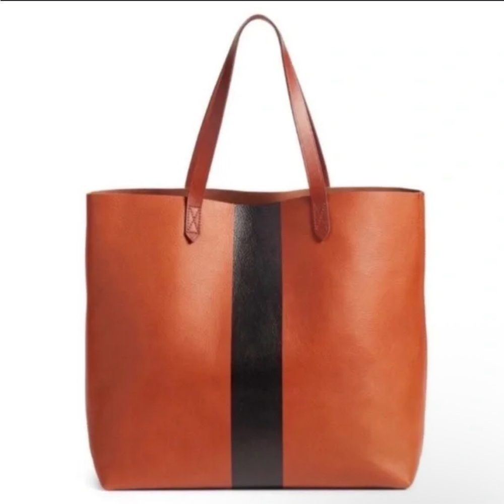 Madewell Paintstripe Transport Tote